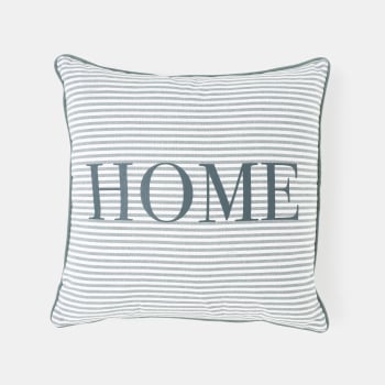 Cojín decorativo de algodón 45x45 cm TEX HOME Verde