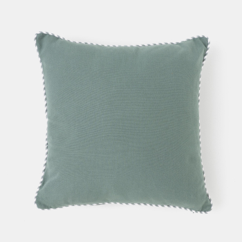 Cojín decorativo de algodón 45x45 cm TEX HOME Verde