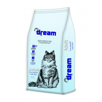 Pienso de pescado para gatos adultos Dream 4 Kg