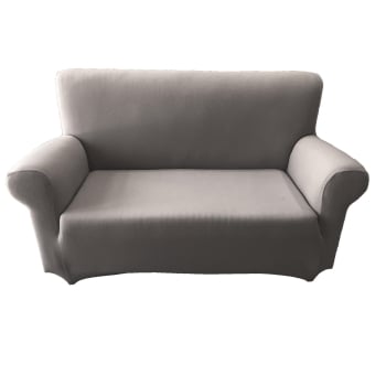 Funda de Sofá 2 Plazas Bielástica 175x235 cm TEX HOME Gris