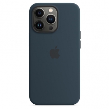 Funda de silicona con MagSafe Apple para iPhone 13 Pro - Azul