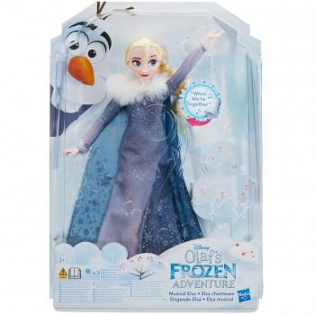 Frozen - Muñeca Elsa Cantarina Frozen Holidays