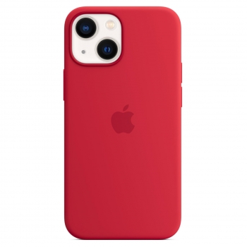 Funda de Silicona con MagSafe Apple para iPhone 13 Mini - Rojo