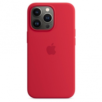 Funda de silicona con MagSafe Apple para iPhone 13 Pro - Rojo