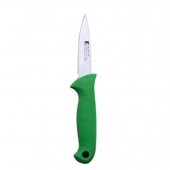 Cuchillo Pelador Acero Inoxidable BERGNER Professional 8,75 cm - Verde