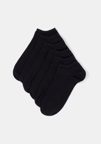 Pack tres calcetines lisos invisibles sostenibles para Hombre TEX