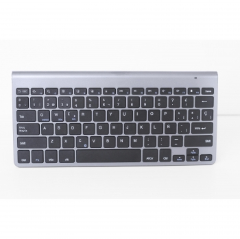Teclado con Bluetooth Subbim Keyboard Pure Compact - Gris