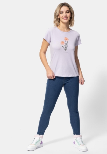 Camiseta manga corta para Mujer TEX