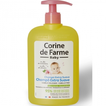 Champú de baño extra suave flor de almendro Corine de Farme 500 ml.