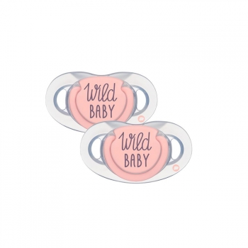 Pack Dos Chupetes de Silicona para Recién Nacido 0/6 meses Bebé Confort