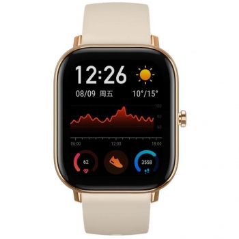 Smartwatch Amazfit GTS con GPS y Bluetooth - Dorado