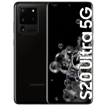 Samsung Galaxy S20 Ultra 5G, 12 GB de RAM + 128 GB - Negro