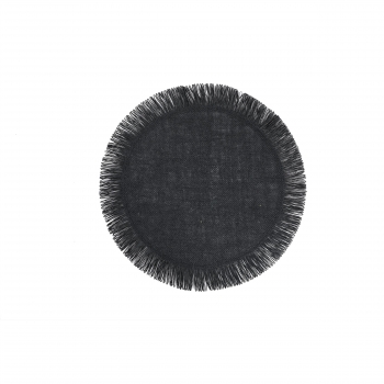 Mantel de Fibra de Papel LA MAISON 38 cm - Negro