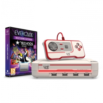 Evercade VS Blaze + 1 Mando y Technos Arcade 1