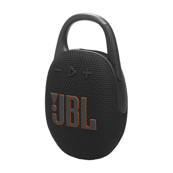 Altavoz inalámbrico – JBL Clip 5, 7 W, Bluetooth, 12 h Autonomía, Resistente al Agua IP67, Auracast, Negro