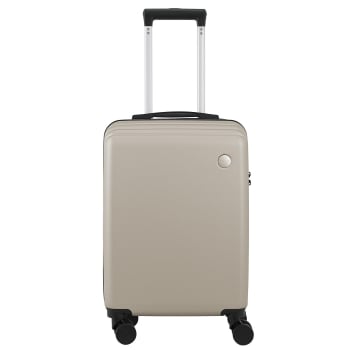Maleta de Cabina Trolley Rígida 57x41x36,5 cm, New York, Champagne
