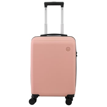 Maleta de Cabina Trolley Rígida 56x41x37 cm, New York, Rosa