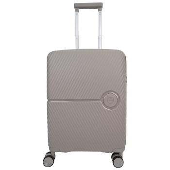 Maleta de Cabina Trolley Rígida 57x42,5x41 cm, Beige