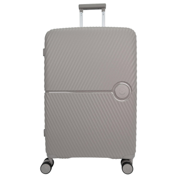 Maleta Mediana Trolley Rígida 69x52,5x47 cm, Beige