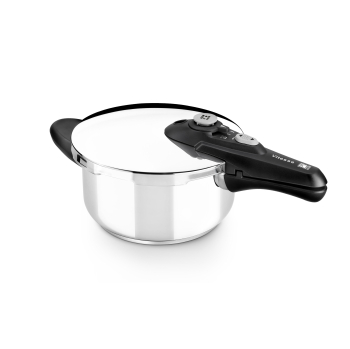 Olla a Presión BRA Vitesse, 3L, Acero Inoxidable, Apta Inducción
