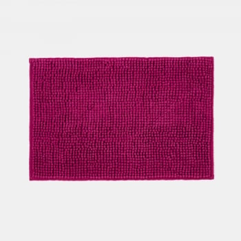 Alfombra de Ducha 40x60 cm TEX HOME Chenilla Granate