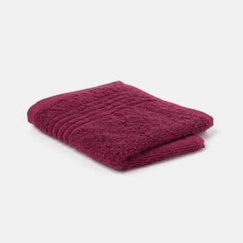 Toalla de Tocador de Algodón 30x50 cm TEX HOME Bath Morado