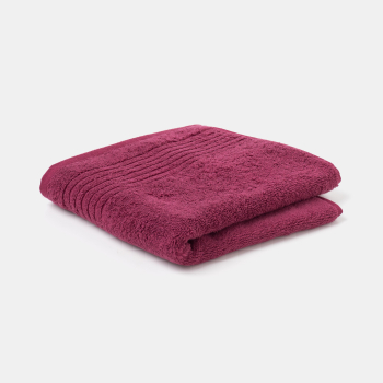 Toalla de Lavabo de Algodón Lisa 50x90 cm TEX HOME Bath Morado