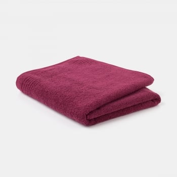 Toalla de Baño de Algodón Lisa 100x150 cm TEX HOME Bath Morado
