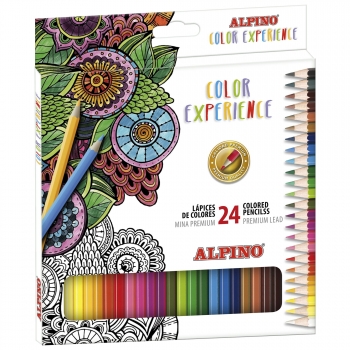 Lápices de colores Alpino color experience 24 uds