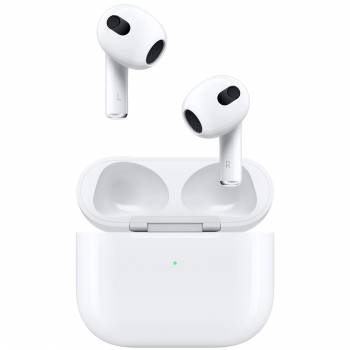 Apple AirPods 3ª Generación, Bluetooth, Estuche Carga MagSafe - Blanco