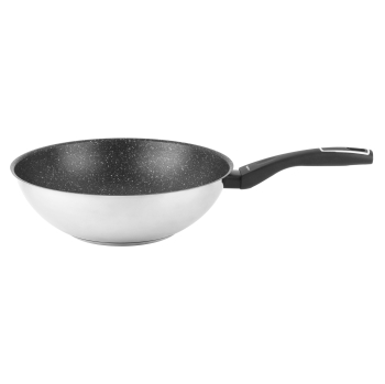 Wok de Acero Inoxidable 28 cm MAGEFESA Onix