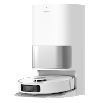 Robot friegasuelos - Dreame L10s Ultra Gen 2, 75W, Base autovaciado, 300 ml Depósito de polvo, Succión 10000 Pa, Blanco