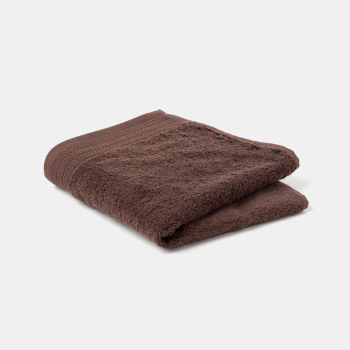 Toalla de Lavabo de Algodón 100x50 cm TEX HOME Tex Responsable Bio Chocolate