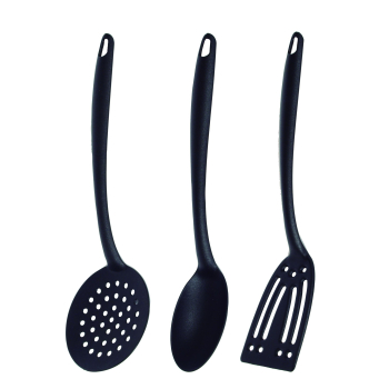 Set de 3 Utensilios de Cocina de Nylon RENBERG Practik - Negro