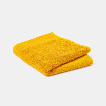 Toalla de Lavabo de Algodón 100x50 cm TEX HOME Tex Responsable Bio Amarillo