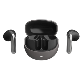 Auriculares True Wireless – Vieta Peace, 34 h Autonomía, IPX4, Cancelación de Ruido Híbrida Adaptativa, Negro