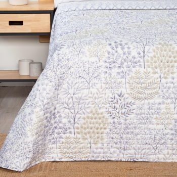 Colcha Bouti Reversible Cama 135 cm TUOMI HOMEWEAR Azul
