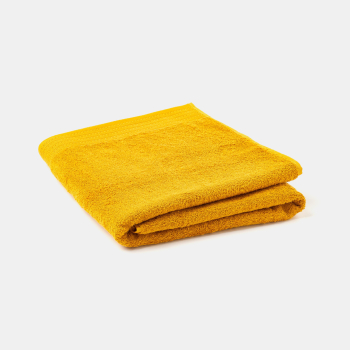 Toalla de Baño de Algodón 150x100 cm TEX HOME Tex Responsable Bio Amarillo