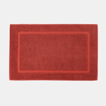 Alfombra de Baño de Algodón 80x50 cm TEX HOME Tex Responsable Bio Naranja
