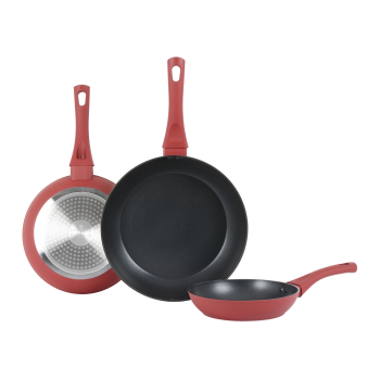 Set 3 Sartenes Aluminio Forjado Inducción 20, 24 y 28 cm SANPIETRO Brabante