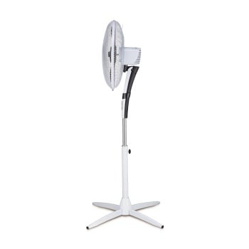 Ventilador de Pie Carrefour Home HSF16-25, 55 W, 3 Velocidades, 5 Aspas, Temporizador