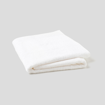 Toalla de Baño de Algodón 150x100 cm TEX HOME Tex Responsable Bio Blanco