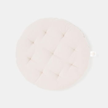 Cojín de Silla Redondo TEX HOME Beige