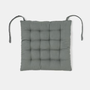Cojín de Silla de Algodón 38x38 cm TEX HOME Verde