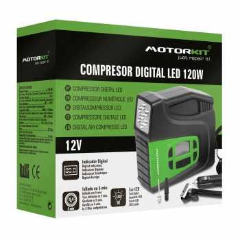 Comprensor digital led Motorkit 120W