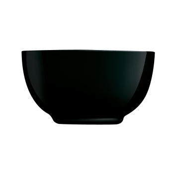 Bol Vidrio Templado  LUMINARC Diwali Noir 14,5 cm - Negro