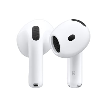Apple AirPods 4 (2024 4ª gen), Inalámbricos, Bluetooth®, Estuche de carga USB-C, Chip H2, Siri, Blanco