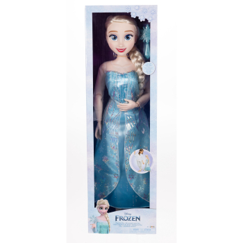 Disney Frozen Mi Amiga Elsa 80 cm, Muñeca +3 años (modelo surtido)