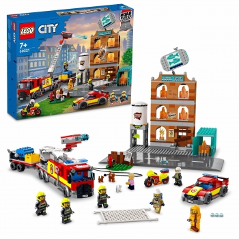 LEGO City - Cuerpo de Bomberos + 7 años