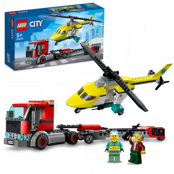LEGO City Transporte Helicóptero de Rescate + 5 Años - 60343